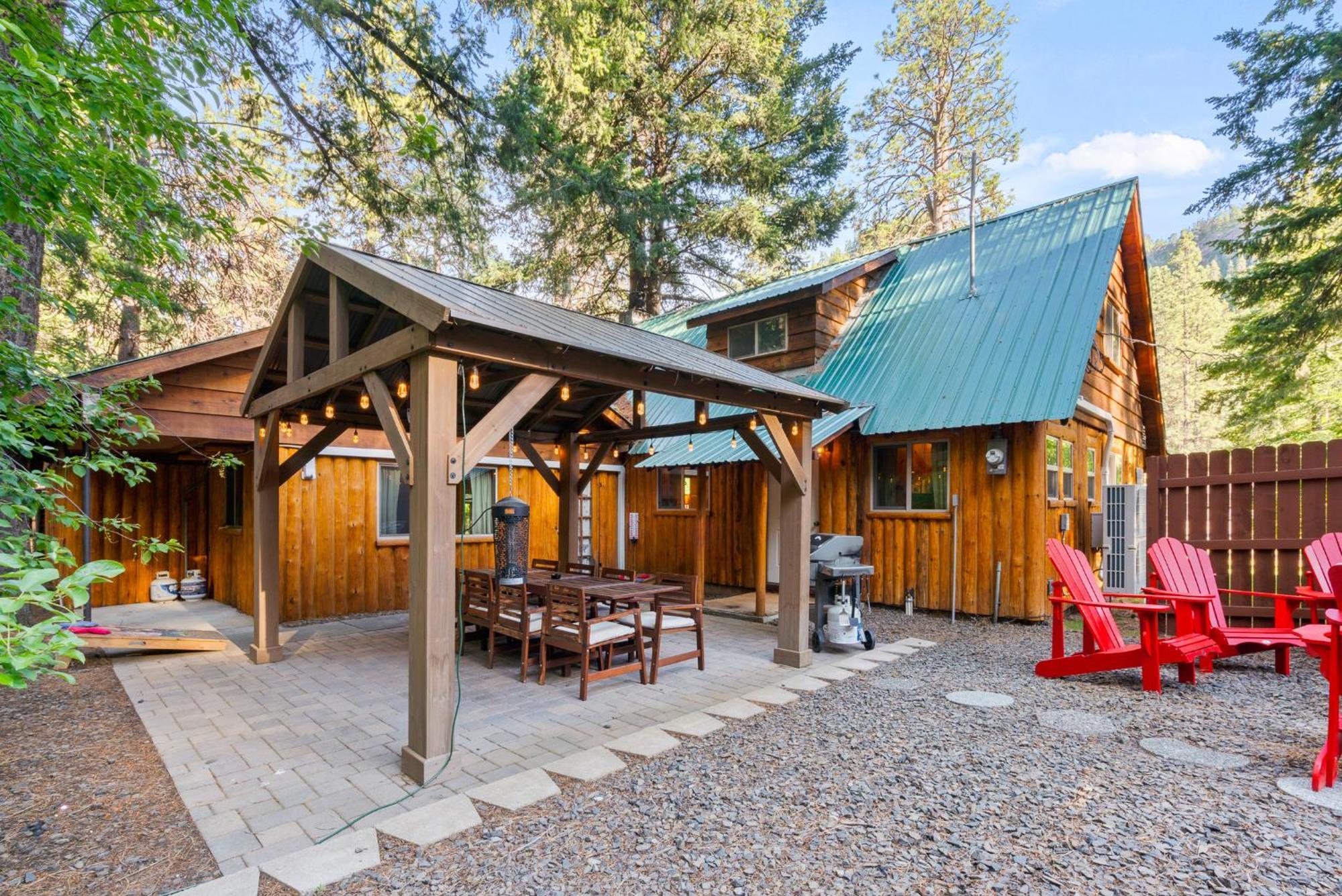 White Pass Log Cabin Luxury Retreat Rimrock Buitenkant foto