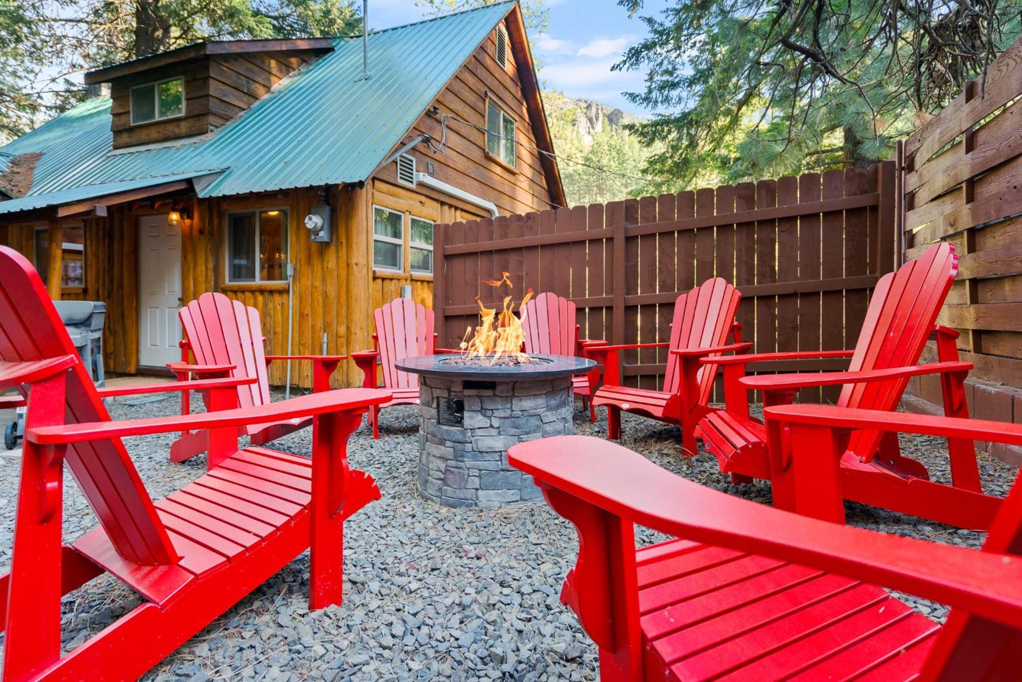 White Pass Log Cabin Luxury Retreat Rimrock Buitenkant foto
