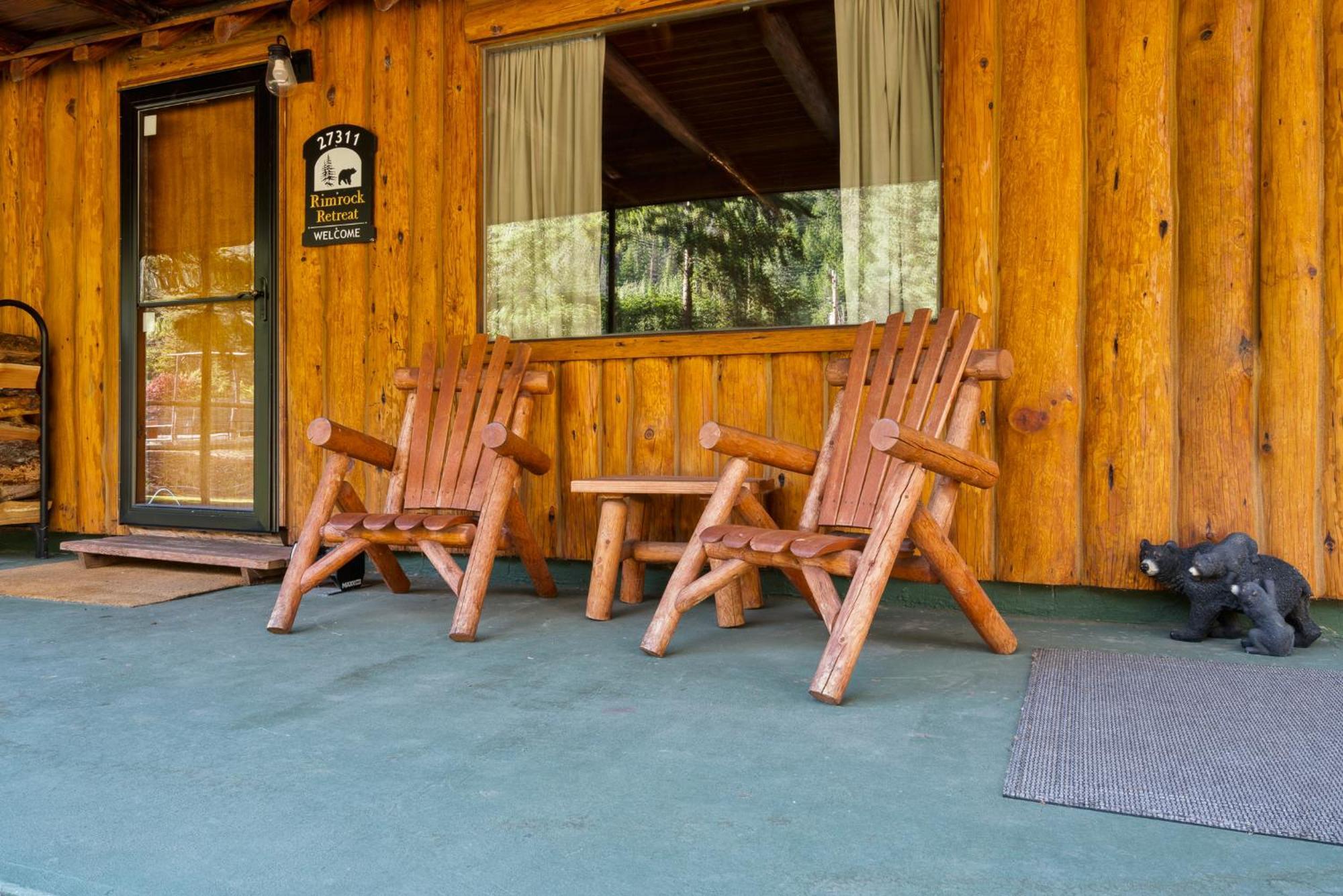 White Pass Log Cabin Luxury Retreat Rimrock Buitenkant foto