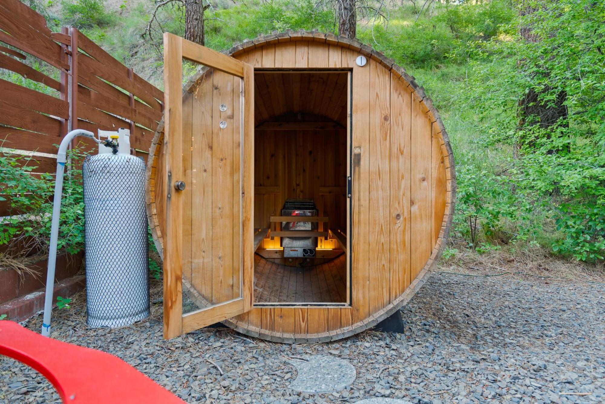 White Pass Log Cabin Luxury Retreat Rimrock Buitenkant foto