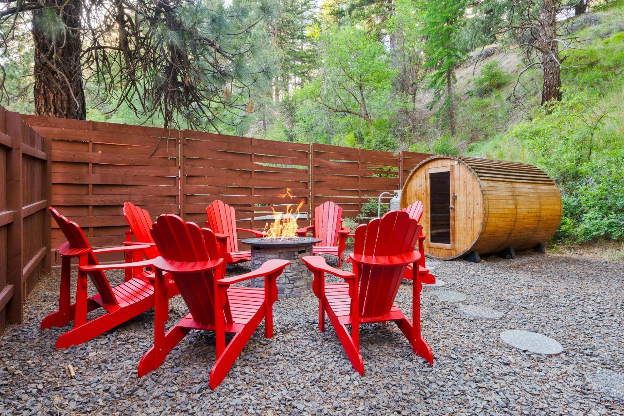 White Pass Log Cabin Luxury Retreat Rimrock Buitenkant foto