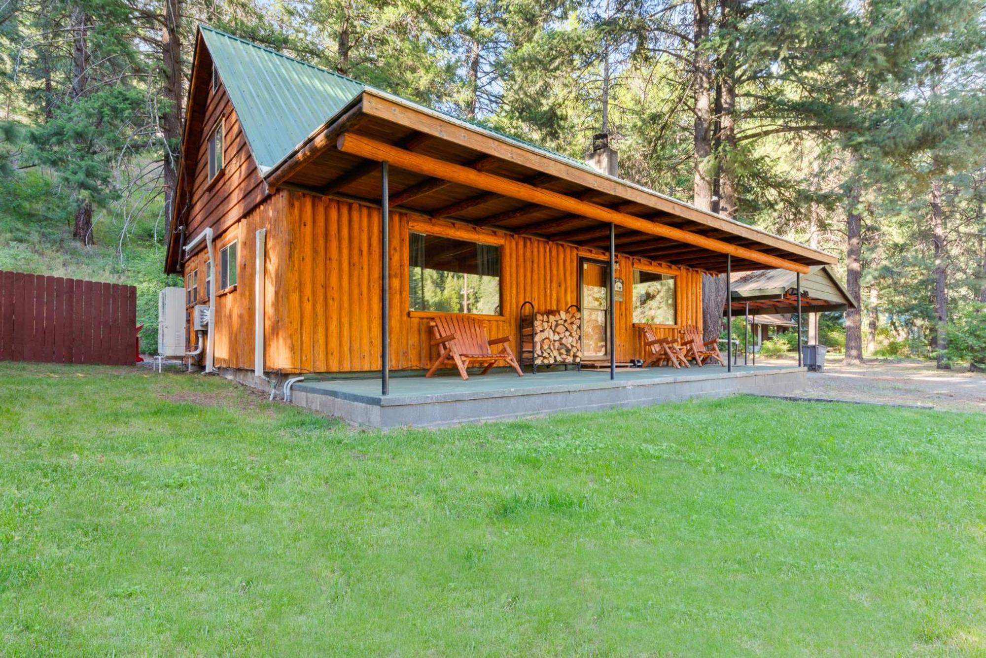 White Pass Log Cabin Luxury Retreat Rimrock Buitenkant foto